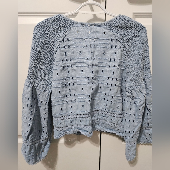 Zara TRF Collection Eyelet Blouse - Picture 4 of 4